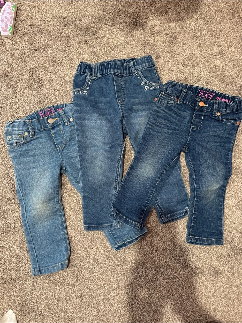 Toddler Denim Jeans Lot - 18-24 months